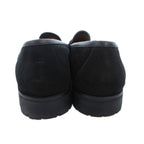 Gucci Loafers Slip on Horsebit Suede 39 Black — view 4
