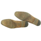 Hermes Suede Loafers Chaine D'ancre Round Toe Lo Heels 42 Beige SS — view 6
