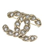 Chanel Brooch Corsage Gold