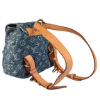 Louis Vuitton Backpack Monogram Denim Blue Sac a Dos PM — view 3