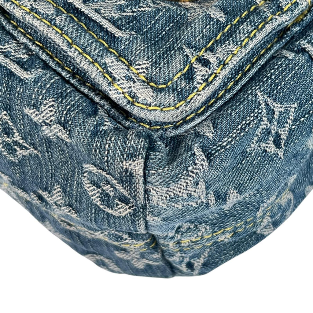 Louis Vuitton Backpack Monogram Denim Blue Sac a Dos PM — view 8