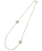 Chanel Necklace White