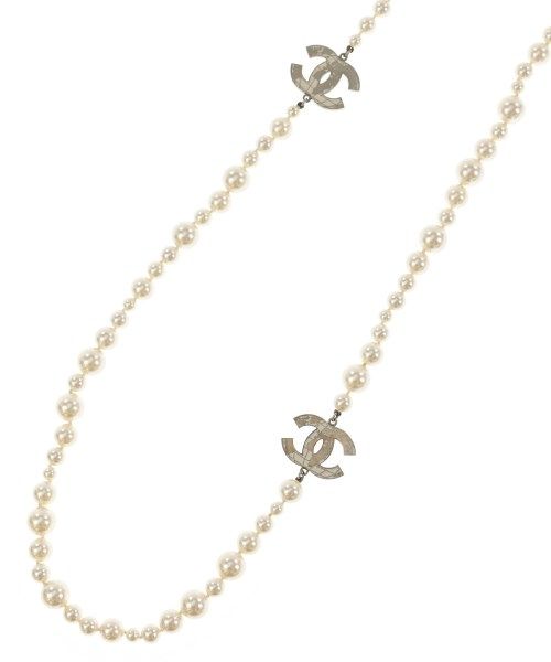 Chanel Necklace White — view 2