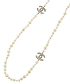 Chanel Necklace White — view 2