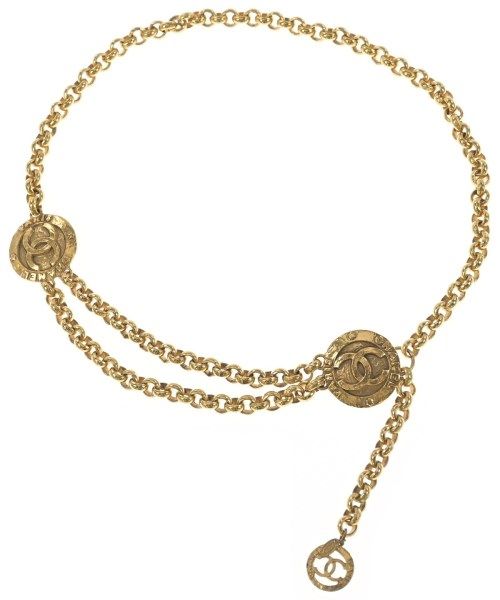 Chanel Belt Gold