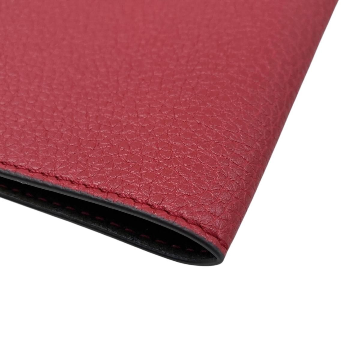 Fendi Passport Case Pass Calf Leather Logo — view 4