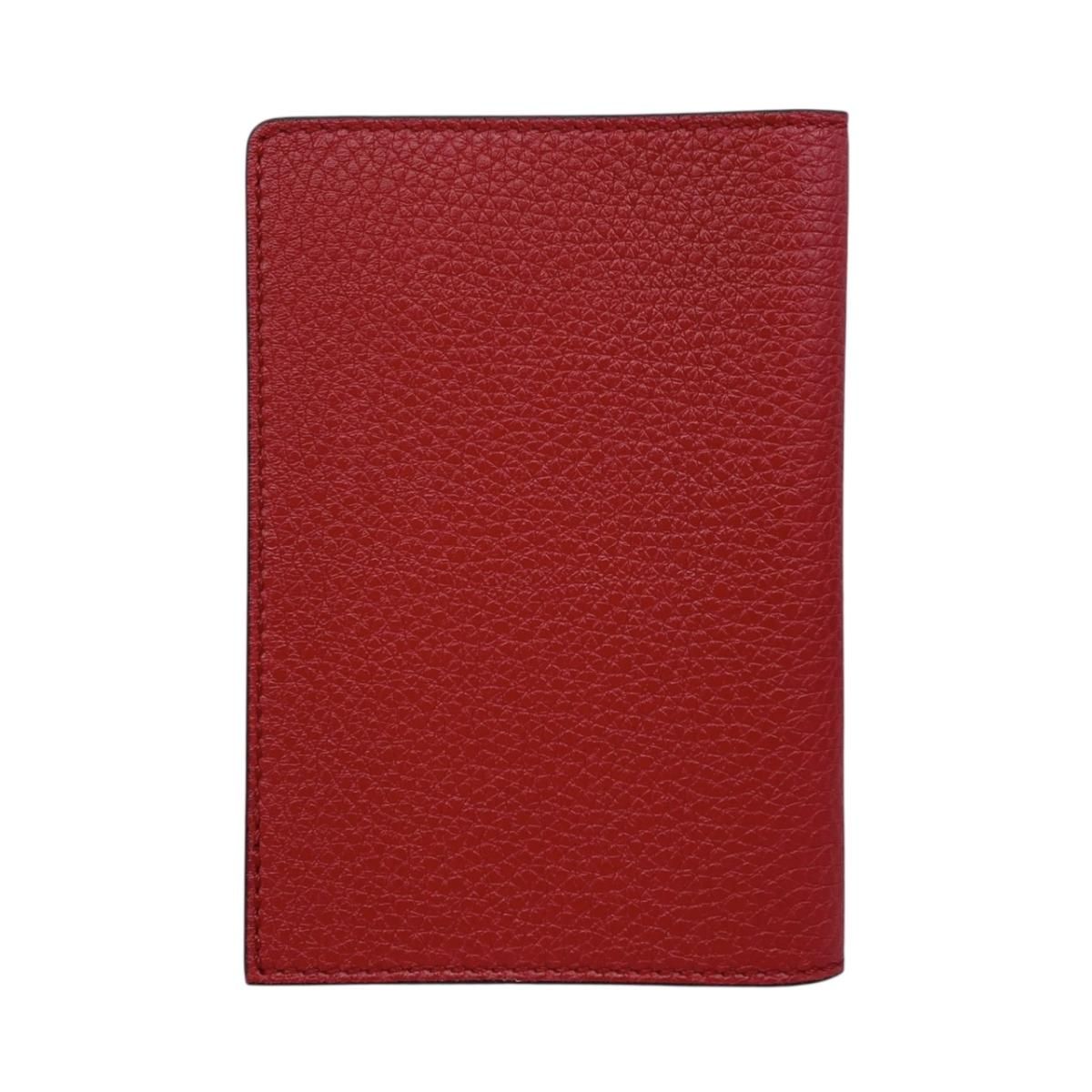 Fendi Passport Case Pass Calf Leather Logo — view 2