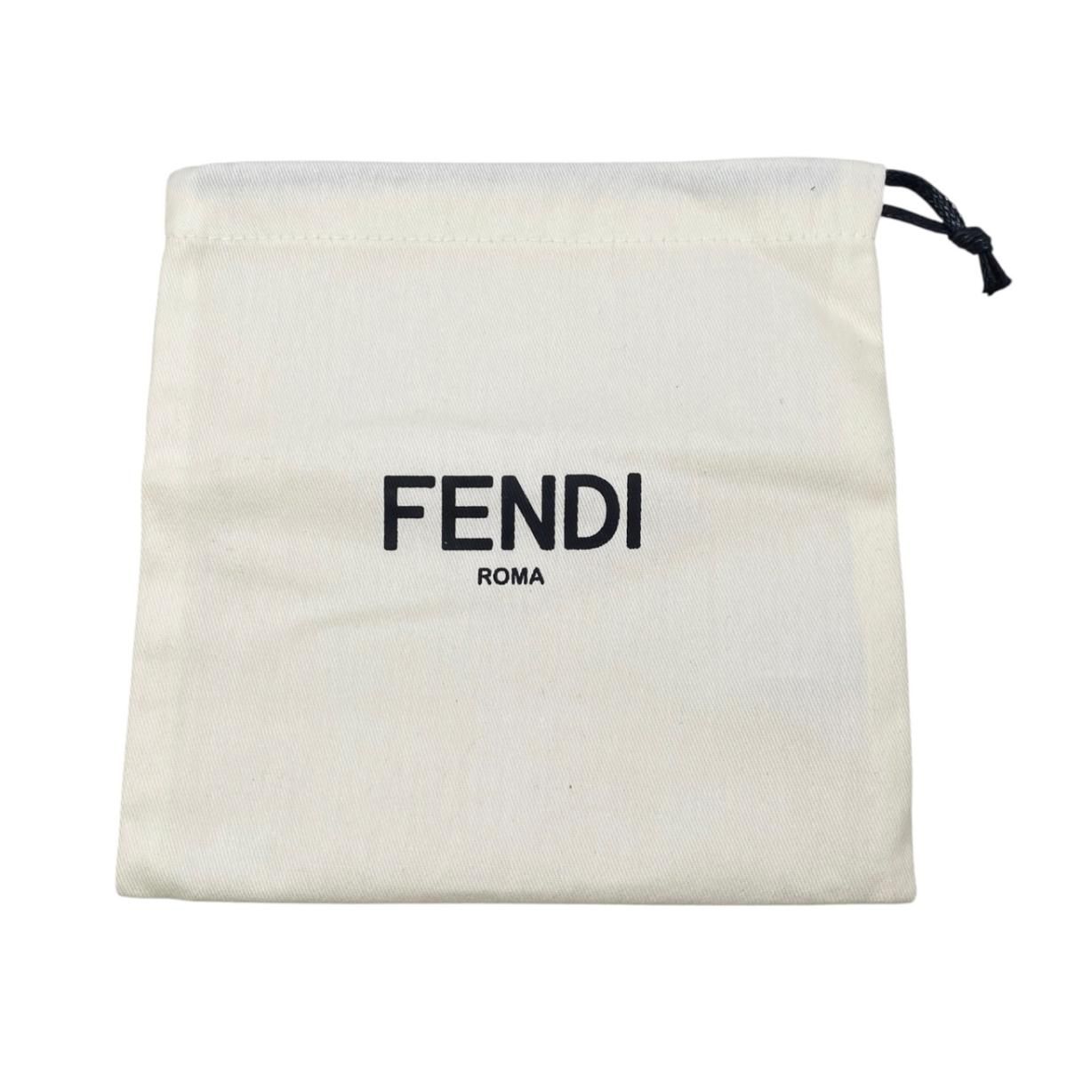 Fendi Passport Case Pass Calf Leather Logo — view 9