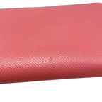 Hermes Wallet Azap Silk in Long Veau Pink Yellow Silver — view 5