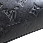Louis Vuitton Shoulder Bag Duo Messenger Monogram Shadow Noir Black — view 6