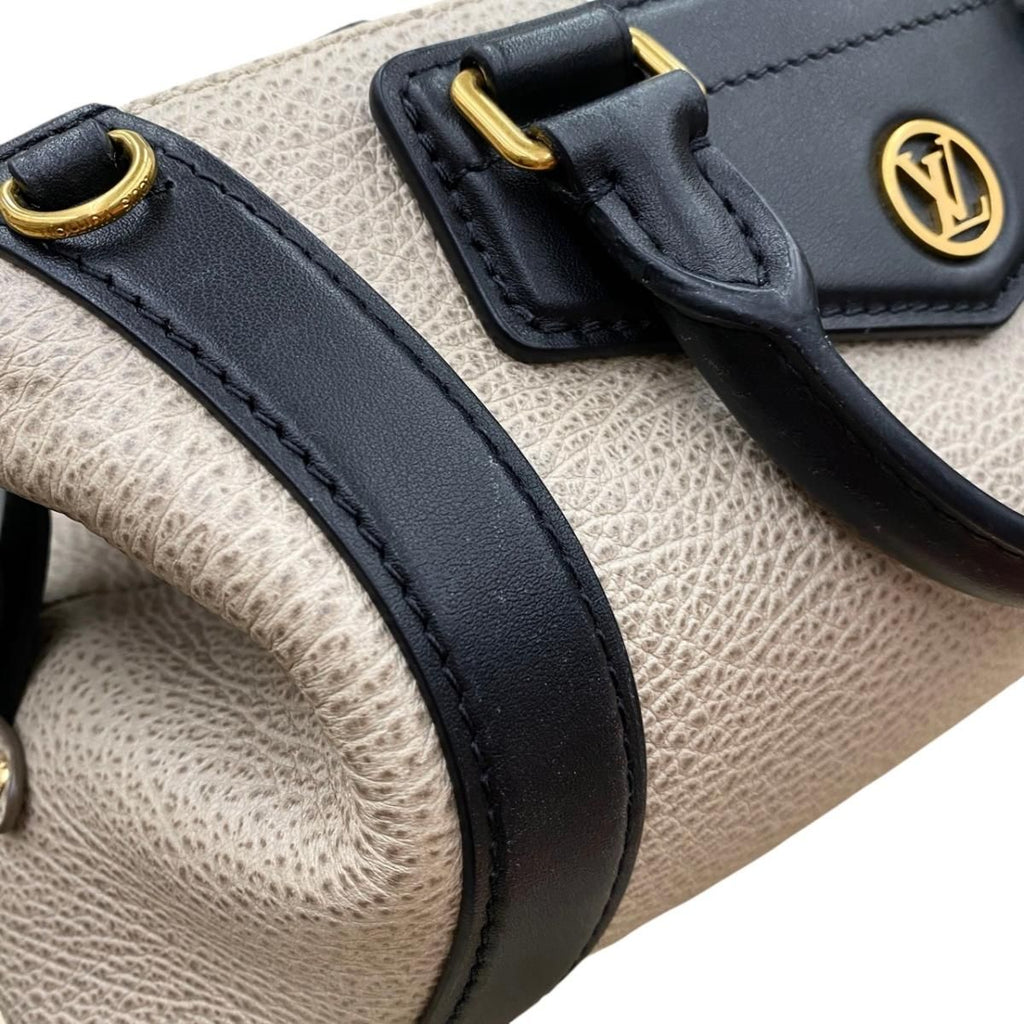Louis Vuitton Shoulder Bag LV Biker PM Lambskin Gray Beige Black — view 9