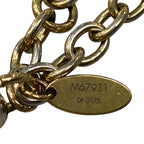 Louis Vuitton Bag Charm Key Holder Blue Gold — view 8