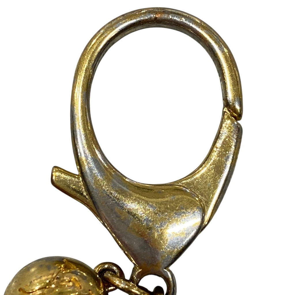Louis Vuitton Bag Charm Key Holder Blue Gold — view 7