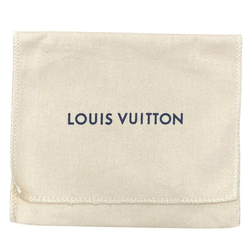 Louis Vuitton Bag Charm Key Holder Blue Gold — view 9