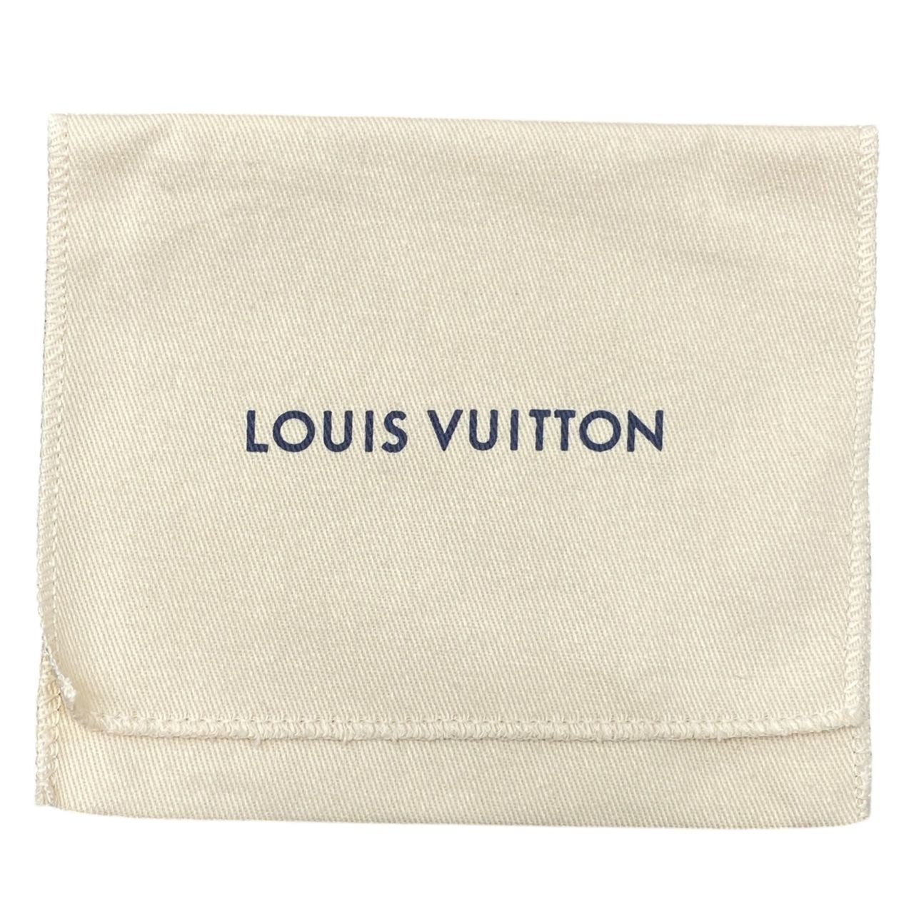 Louis Vuitton Bag Charm Key Holder Blue Gold — view 9