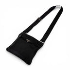 Prada Triangle Logo Tessuto Nylon Mini Shoulder Bag Crossbody Black Nero — view 2