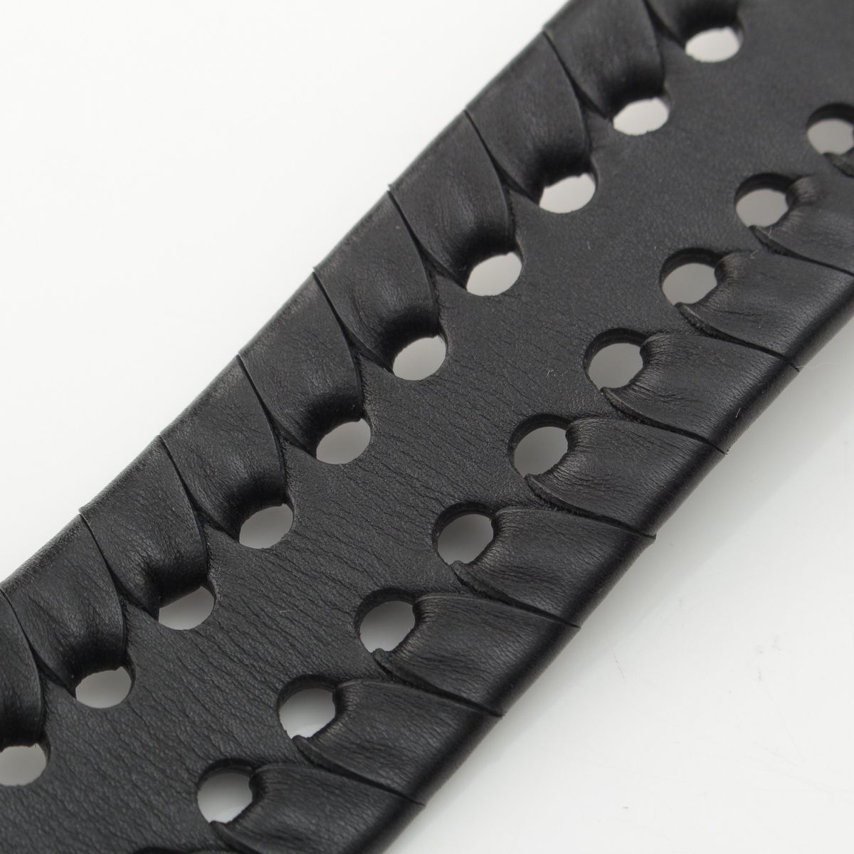 Dior Leather Logo Belt Black 70 — view 6