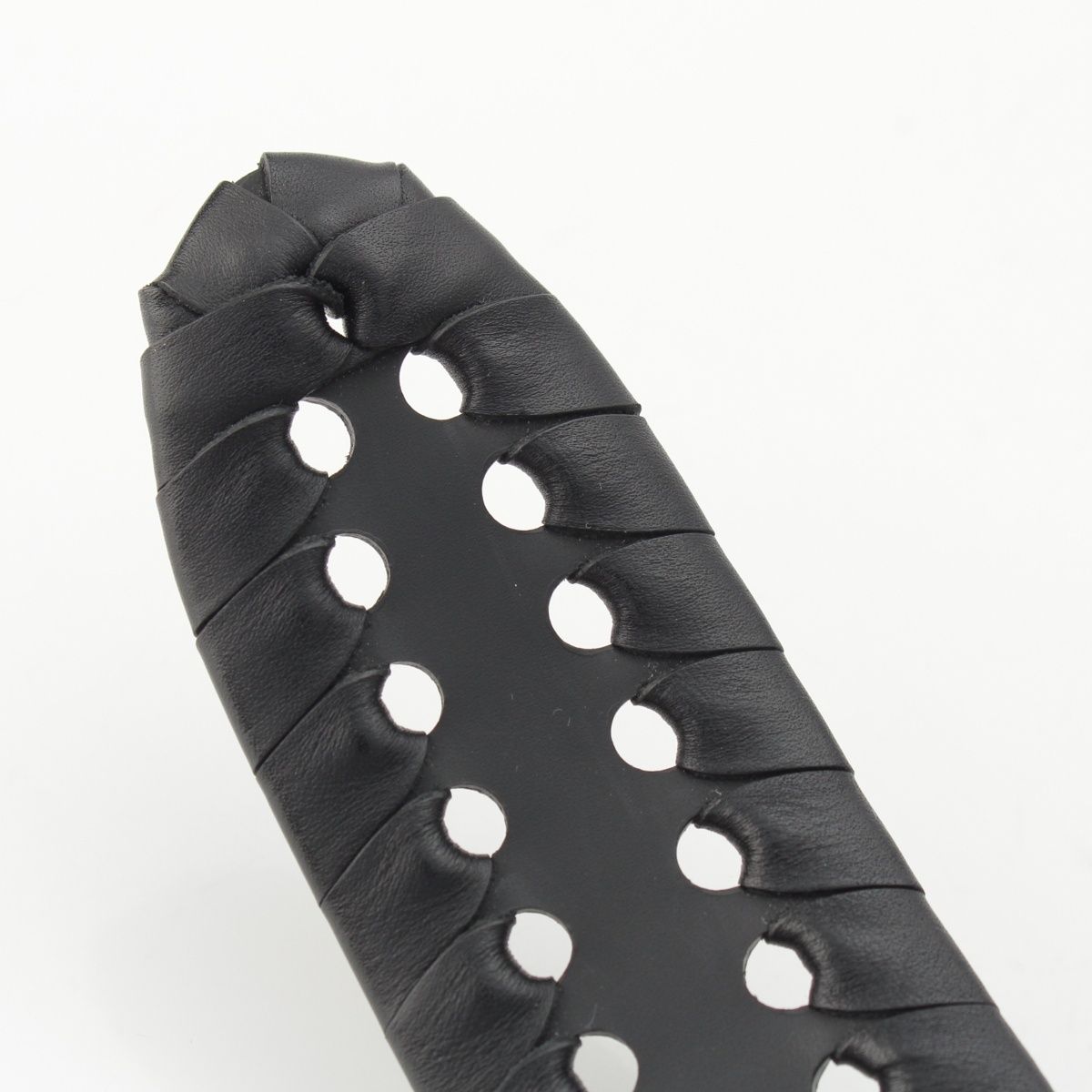 Dior Leather Logo Belt Black 70 — view 8