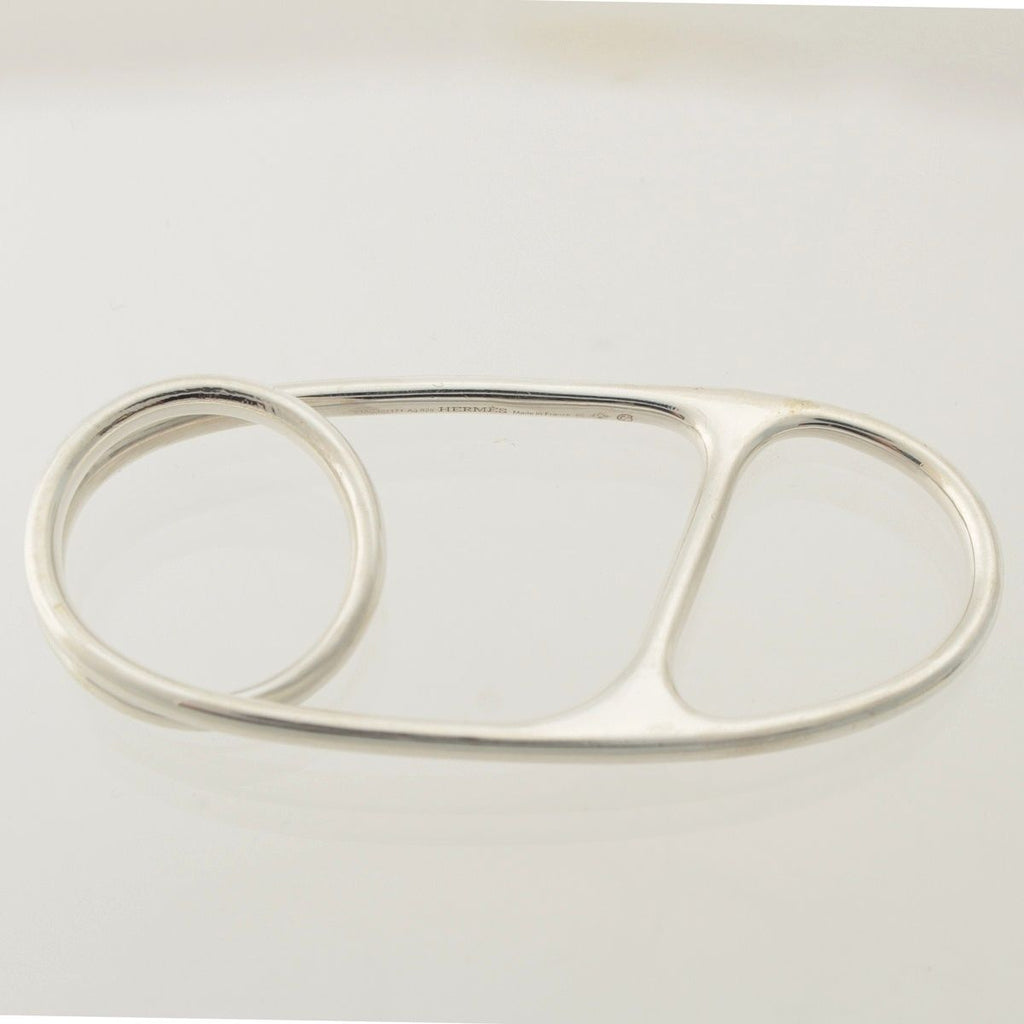 Hermes Chaine D'ancre Punk Triple Ring Silver — view 7