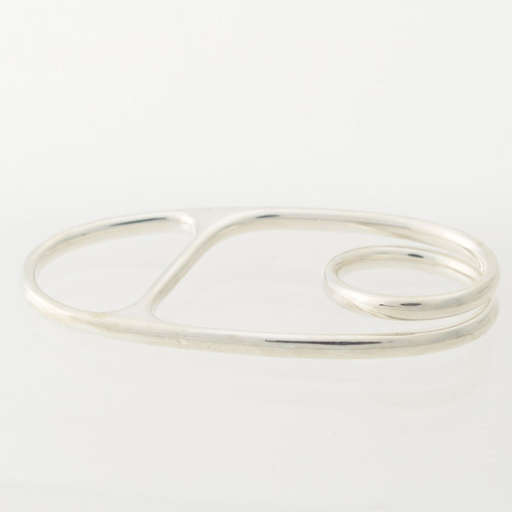 Hermes Chaine D'ancre Punk Triple Ring Silver — view 4