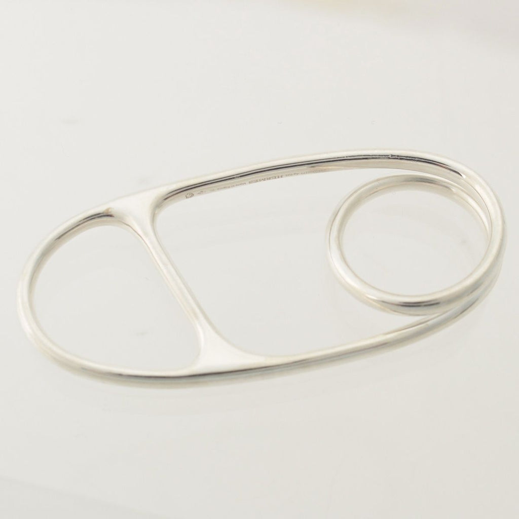 Hermes Chaine D'ancre Punk Triple Ring Silver — view 6