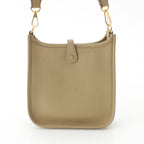 Hermes Evelyne TPM 16 Amazon Taurillon Clemence Beige Marfa Handbag — view 4