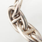 Hermes Chaine D'ancre GM Bracelet Bangle 925 Sterling Silver — view 6