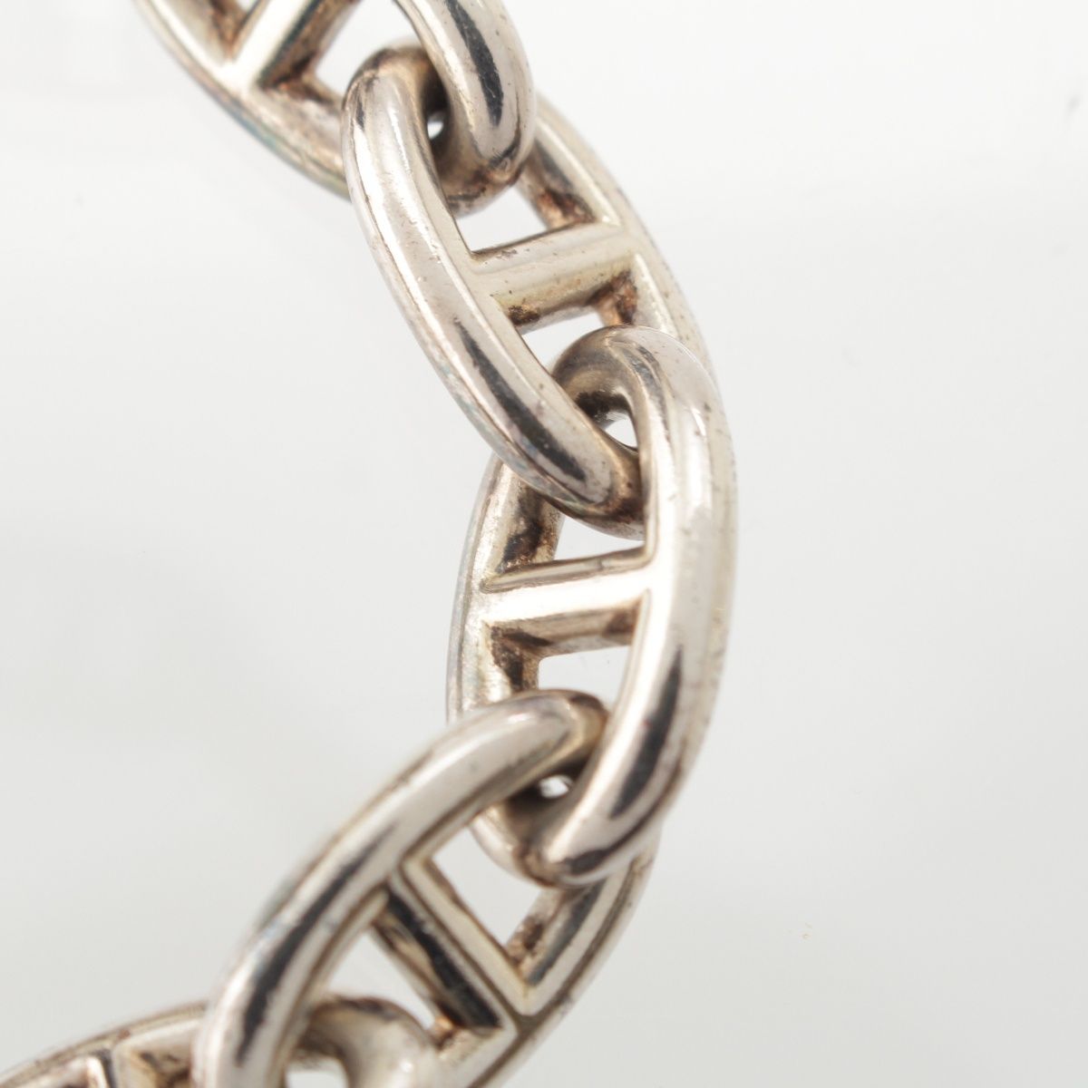 Hermes Chaine D'ancre GM Bracelet Bangle 925 Sterling Silver — view 4