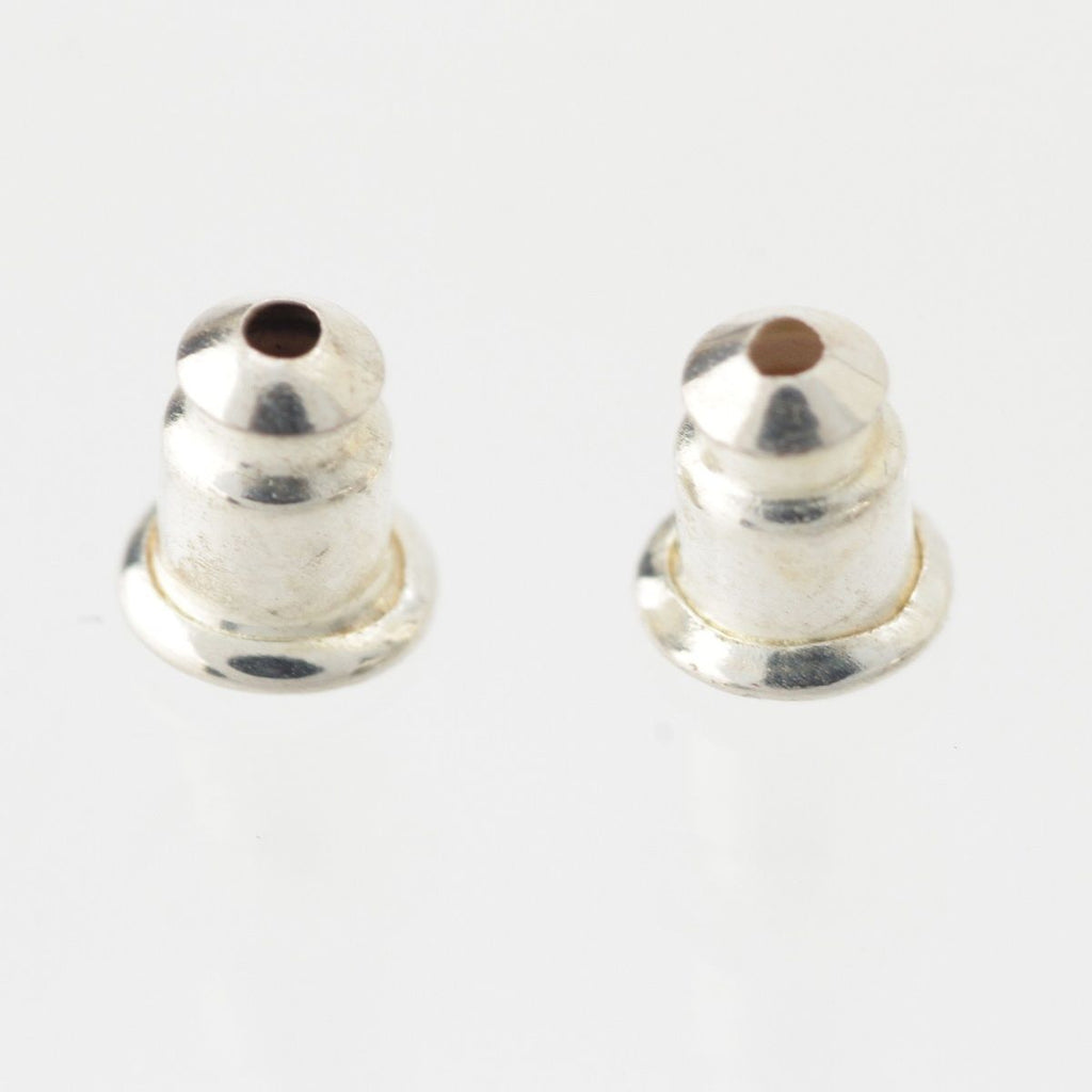 Chanel Silver CC Logo Star Earrings — view 8