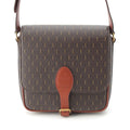 Saint Laurent le Monogram Satchel Leather Shoulder Bag Brown