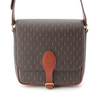 Saint Laurent le Monogram Satchel Leather Shoulder Bag Brown