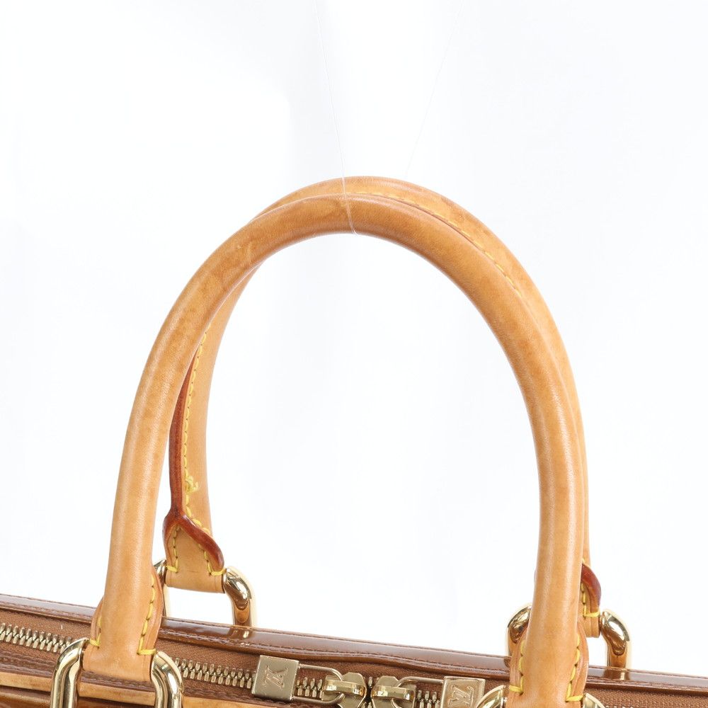 Louis Vuitton Monogram Vernis Van Damme Leather Business Document Briefcase — view 2