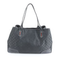Gucci Sherry Line GG Nylon Leather Tote Shoulder Black