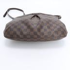 Louis Vuitton Damier Blue Msbeli GM Leather Shoulder Bag Crossbody Brown — view 6