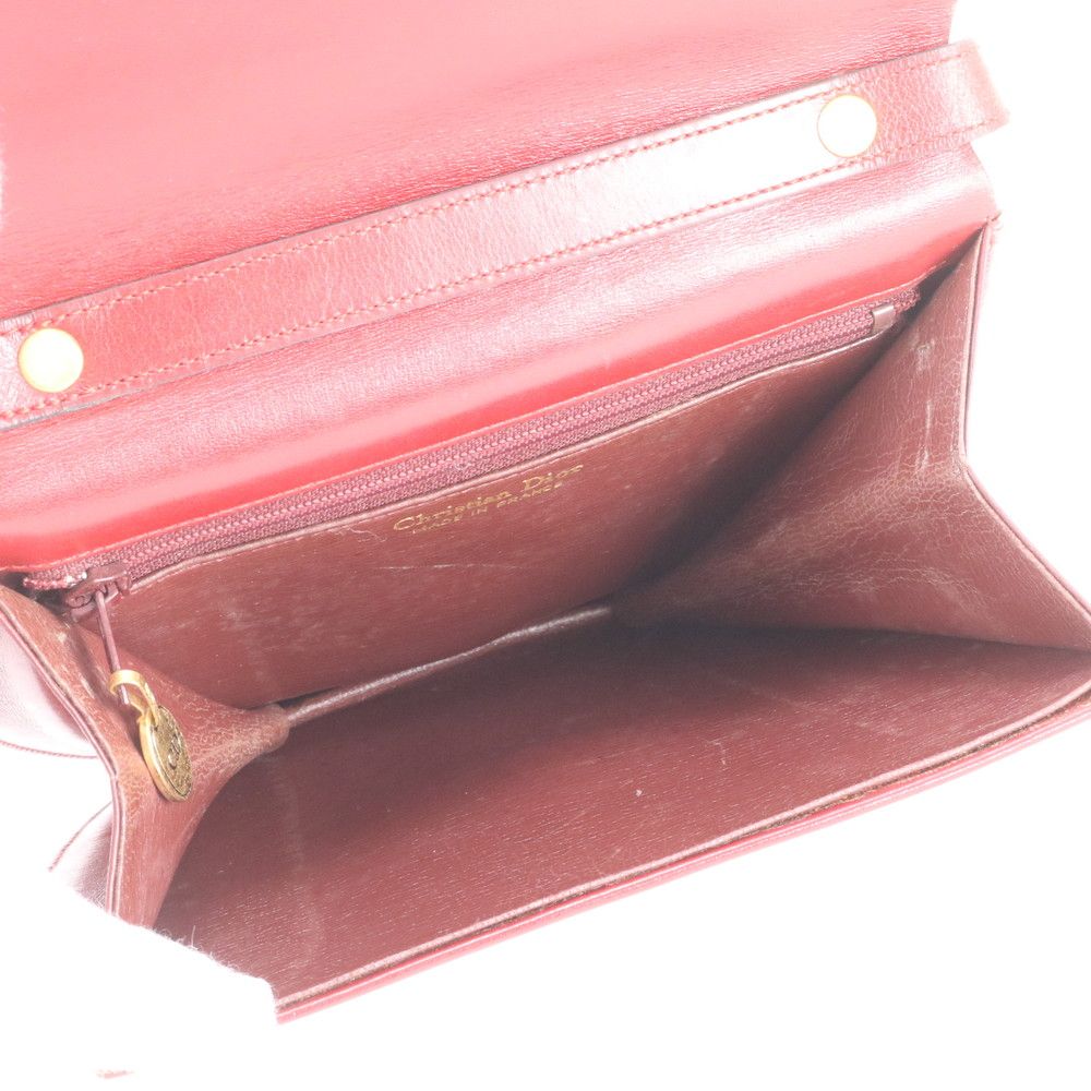 Dior Vintage Leather Shoulder Bag Crossbody — view 7