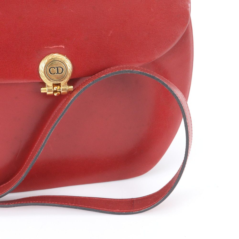 Dior Vintage Leather Shoulder Bag Crossbody — view 2
