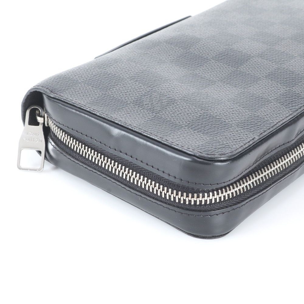 Louis Vuitton Damier Graphite Zippy XL Second Wallet Zip Around — view 6