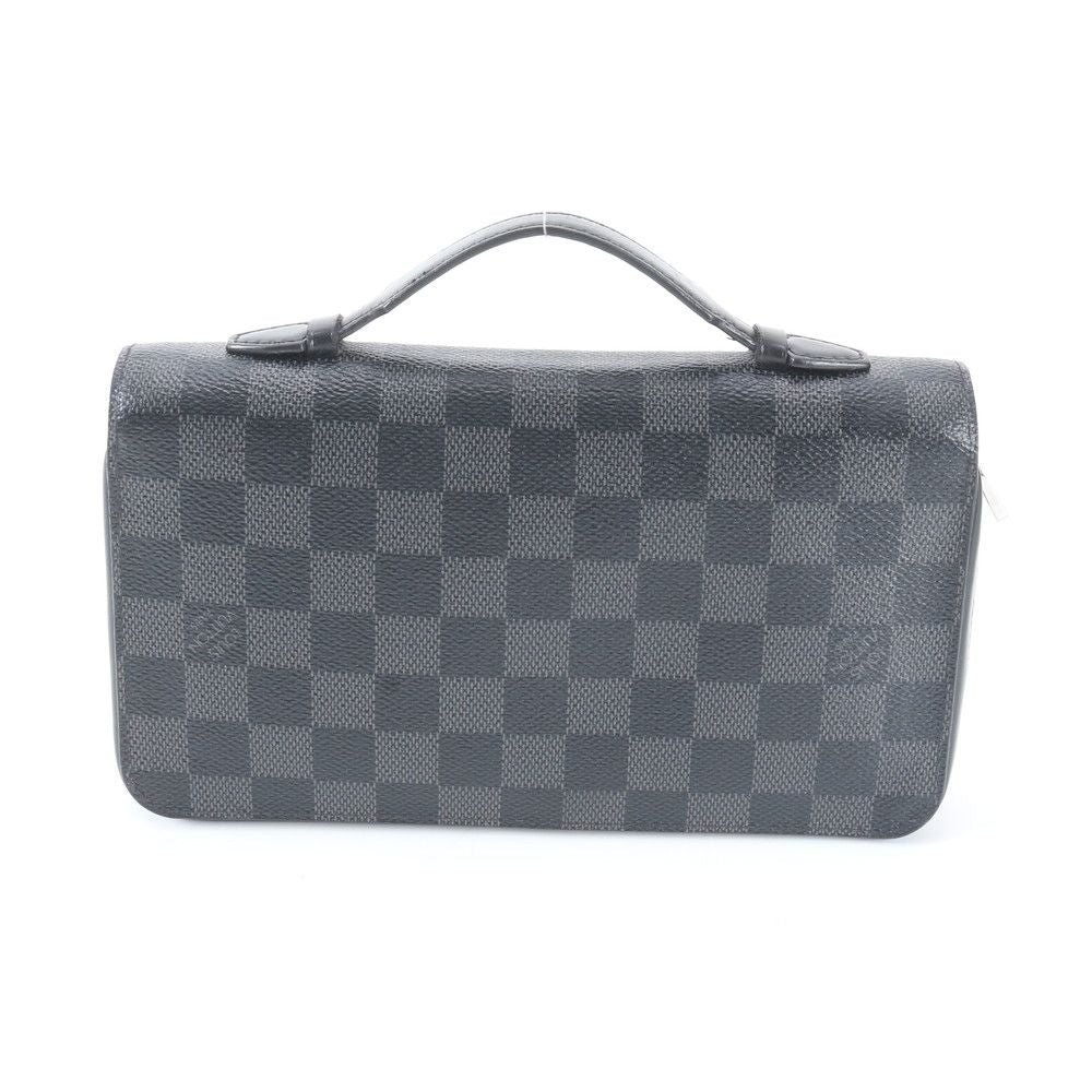 Louis Vuitton Damier Graphite Zippy XL Second Wallet Zip Around — view 3