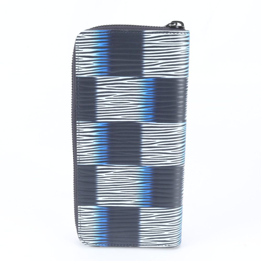 Louis Vuitton Damier Rush Zippy Wallet with Vertical Leather — view 2