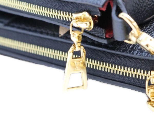Louis Vuitton Bicolor Monogram Empreinte Black Cream Multi Pochette Shoulder — view 9