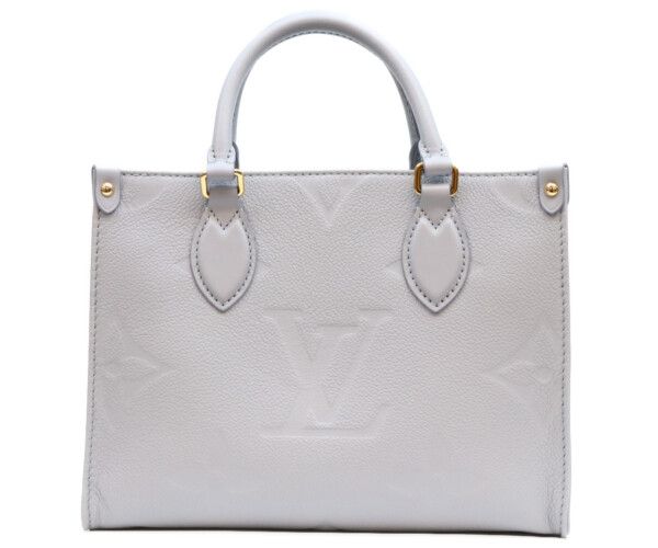 Louis Vuitton Monogram Empreinte Blue On The Go PM Tote — view 3