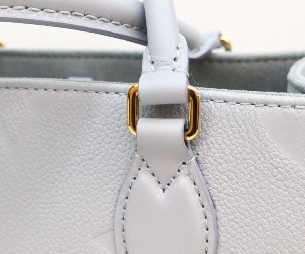 Louis Vuitton Monogram Empreinte Blue On The Go PM Tote — view 6