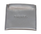 Chanel 24k Gold Rhinestone CC Logo Earrings — view 9
