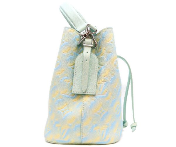 Louis Vuitton Monogram Empreinte Summer Star Vert Neo Noe BB Bucket — view 4