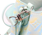 Louis Vuitton Monogram Empreinte Summer Star Vert Neo Noe BB Bucket — view 6