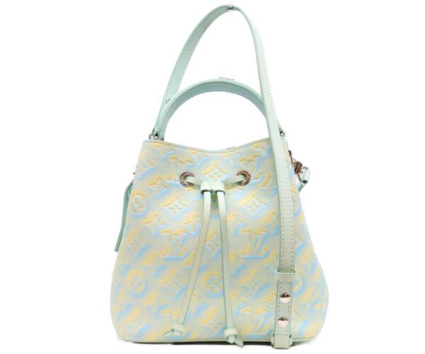 Louis Vuitton Monogram Empreinte Summer Star Vert Neo Noe BB Bucket