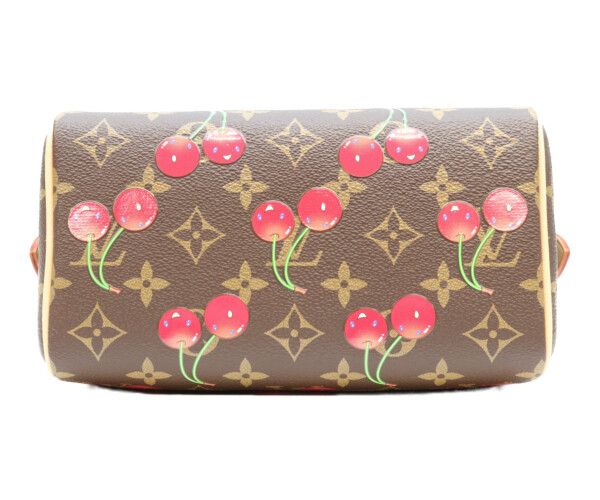 Louis Vuitton Takashi Murakami Monogram Cherry Speedy Bandouliere 20 Handbag — view 5
