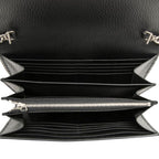 Gucci Dionysus Crossbody Chain Wallet Shoulder Bag Black Leather — view 4