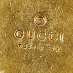 Gucci GG Marmont Key Ring Key Holder Charm Gold Black Metal — view 3