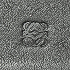Loewe Anagram Bifold Wallet Black Leather — view 8